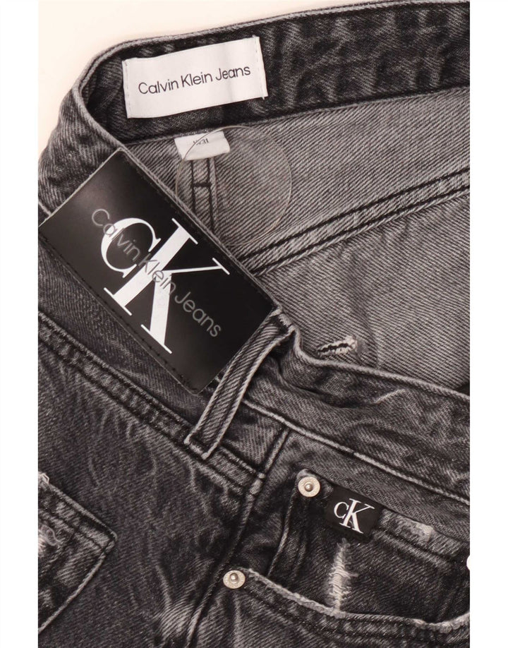 Calvin Klein Herren Distressed Slim Jeans W31 L27 Grau