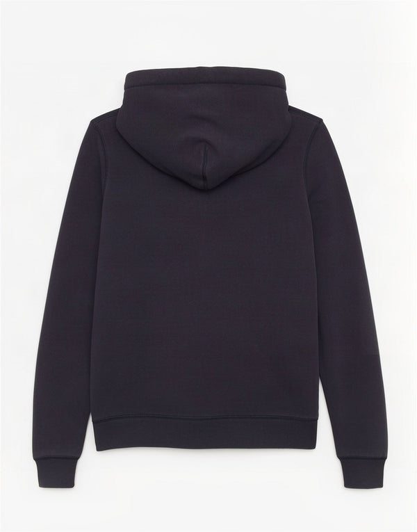 Jack Wills Damen-Pullover mit grafischem Kapuzenpullover, Gr. 10, Marineblau, Baumwolle