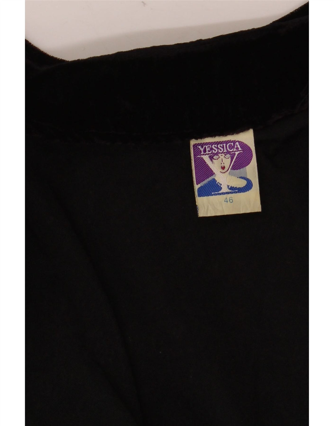 YESSICA Damen-Blazer, übergroß, mit 6 Knöpfen, EU 46, XL, Schwarz, Blumenmuster