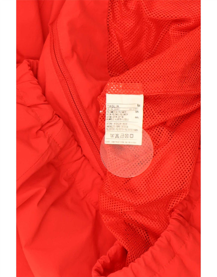 Sisley Herren Regenjacke UK 38 Medium Red Polyamid