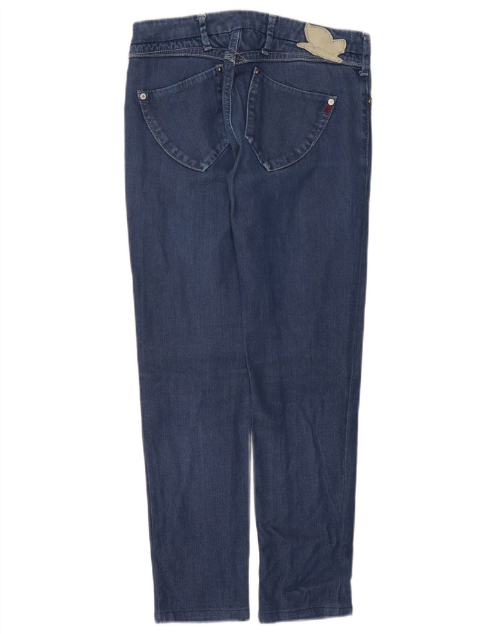 Replay Damen Slim Jeans W27 L27 Blaue Baumwolle