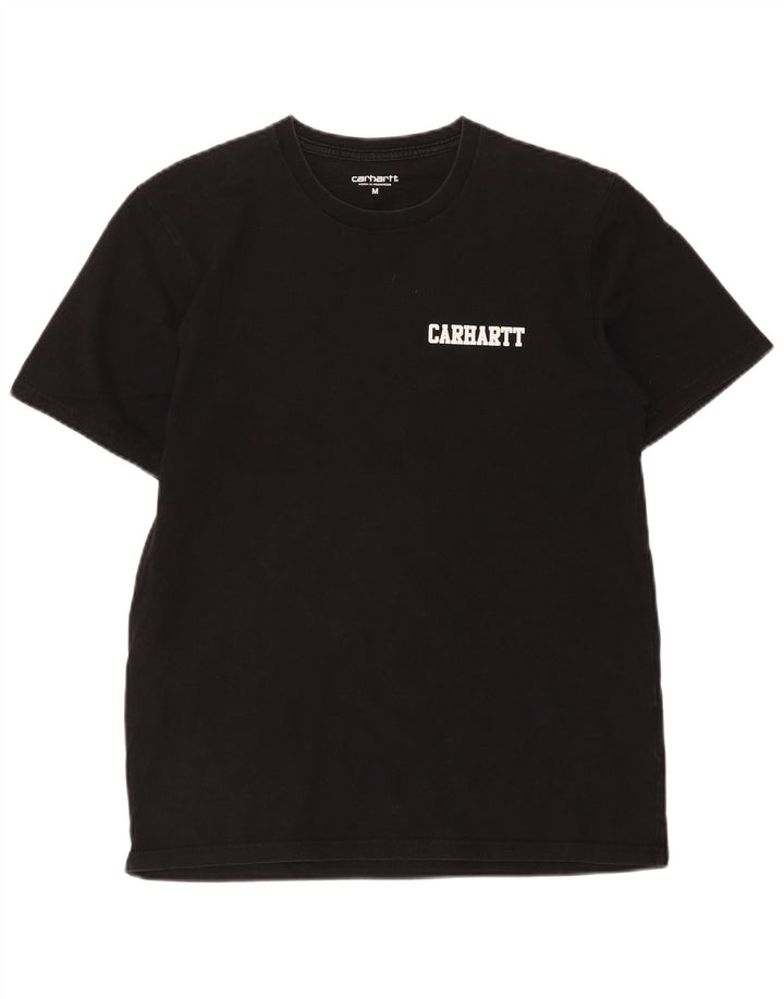 Carhartt Herren Regular T-Shirt Top Mittelschwarze Baumwolle