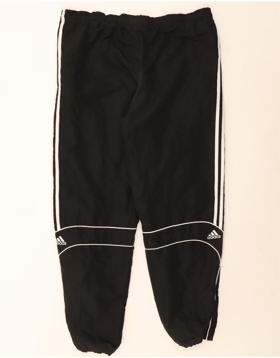 Adidas Herren-Trainingshose, Jogginghose, Größe L, Schwarz, Polyester