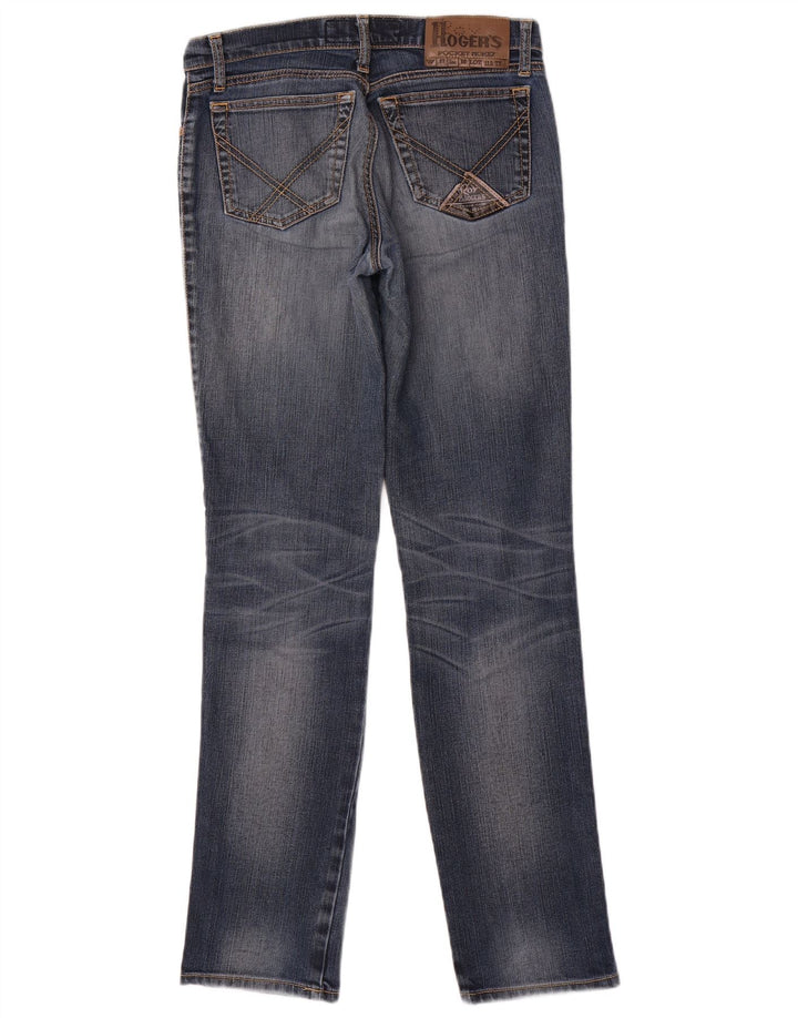 Roy Rogers Damen Slim Jeans W27 L32 Marineblau Baumwolle