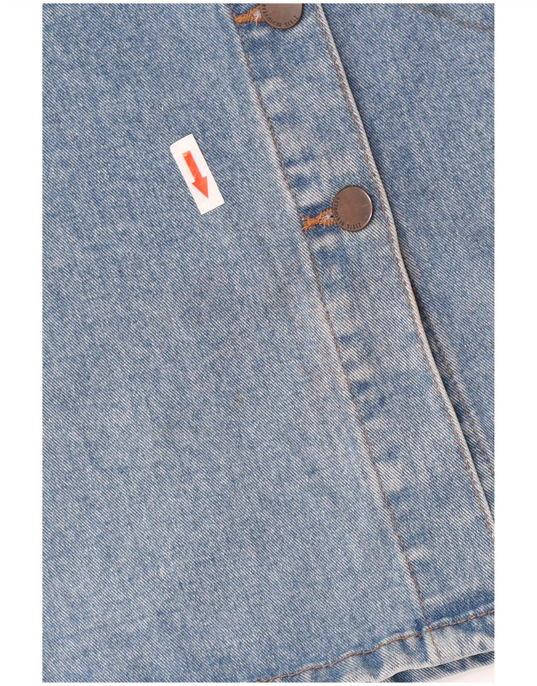 Zara Damen Jeansrock Small W28 Blau