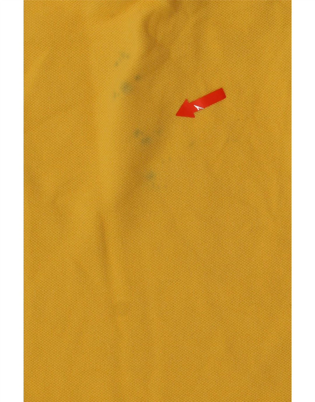Kappa Herren-Poloshirt aus mittelgelber Baumwolle
