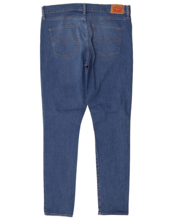 Levi's Damen Skinny Jeans W32 L30 Blaue Baumwolle