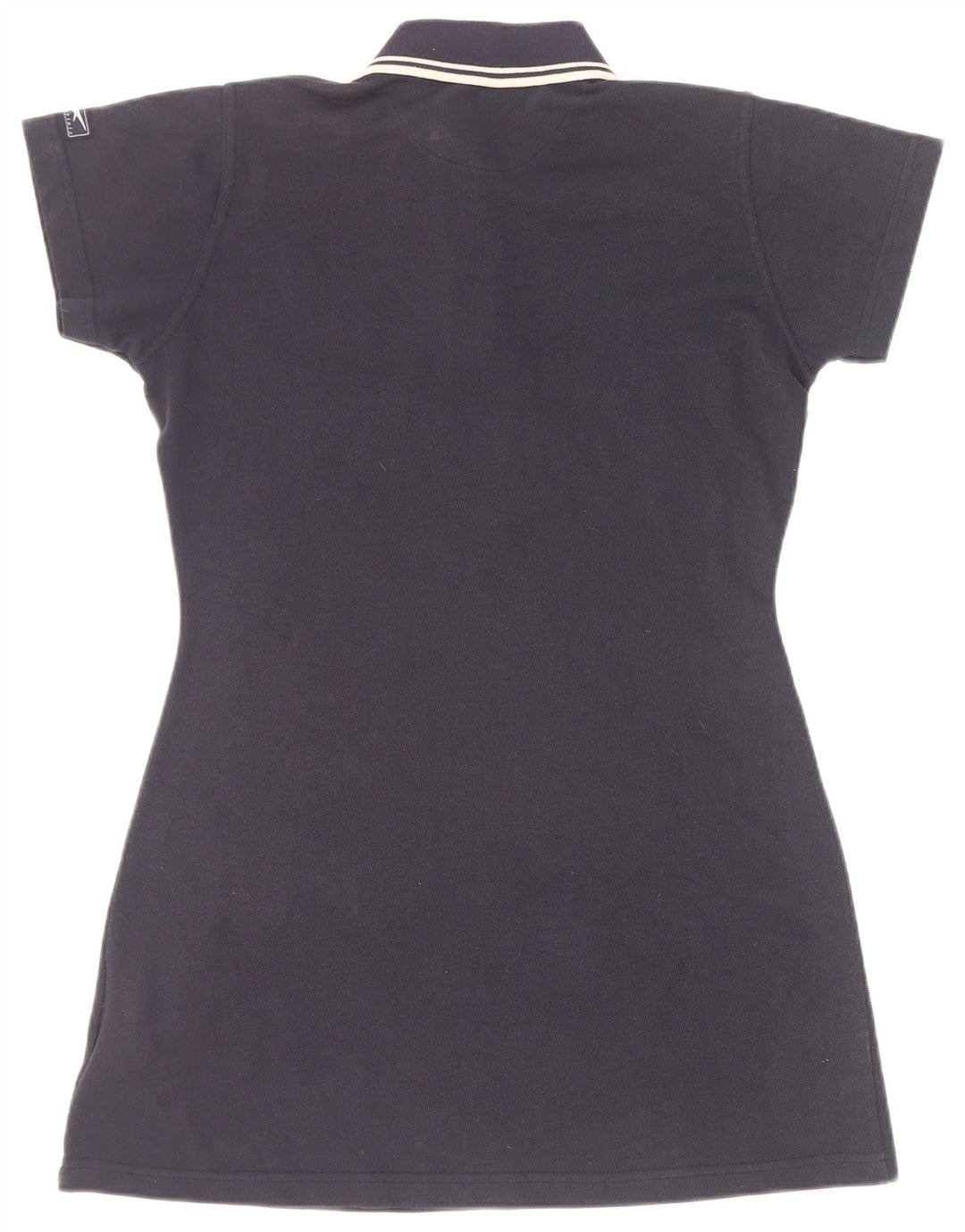Reebok Damen Polokleid UK 12 Medium Marineblau Polyester