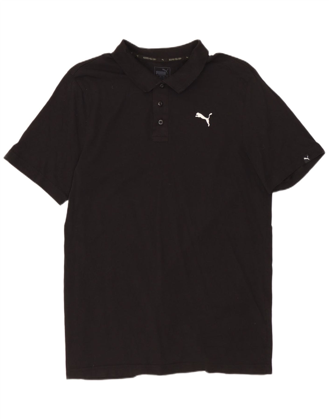 PUMA Herren Poloshirt Large Schwarz