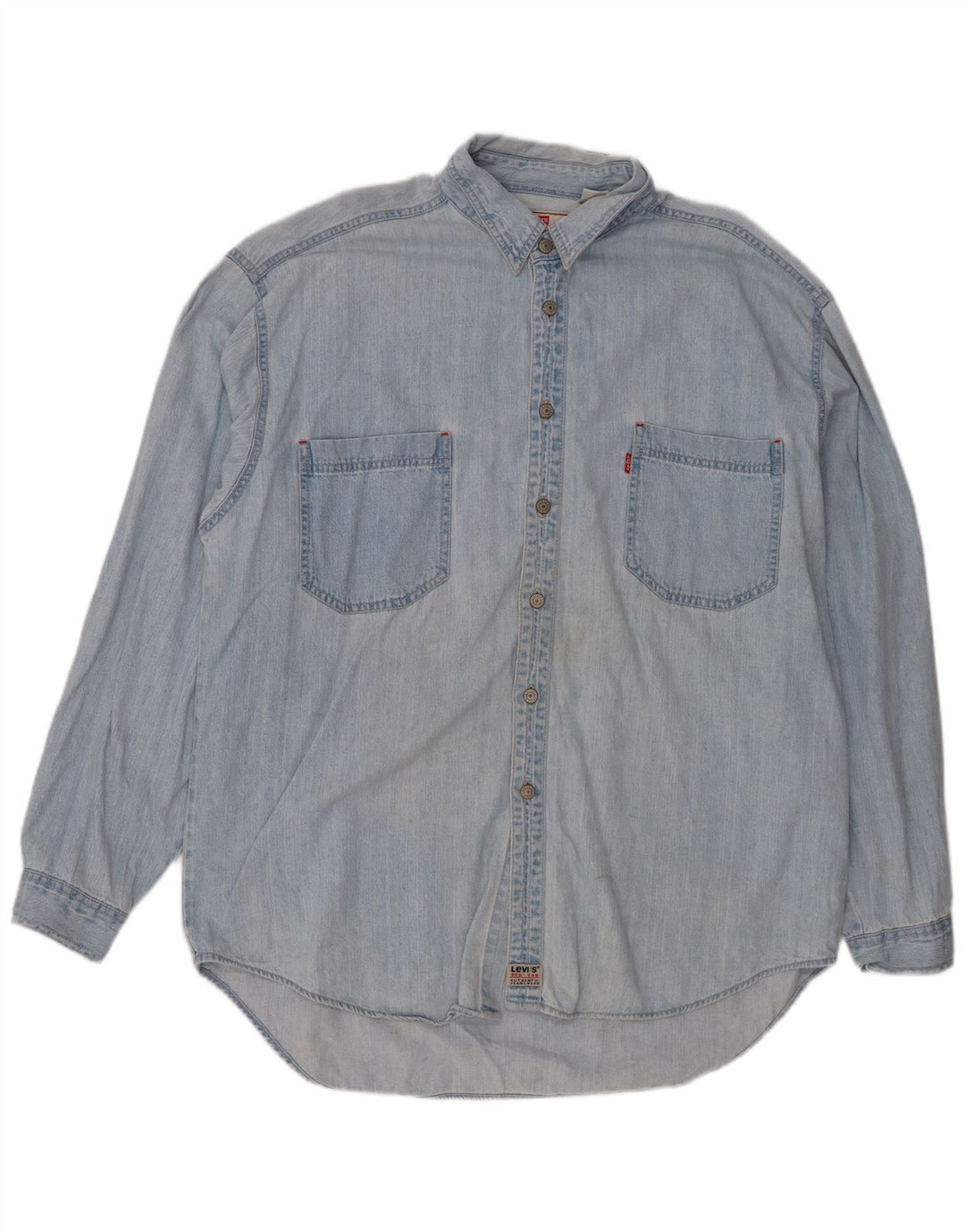 Levi's Herren-Jeanshemd XL aus blauer Baumwolle