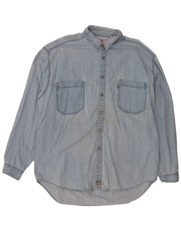 Levi's Herren-Jeanshemd XL aus blauer Baumwolle