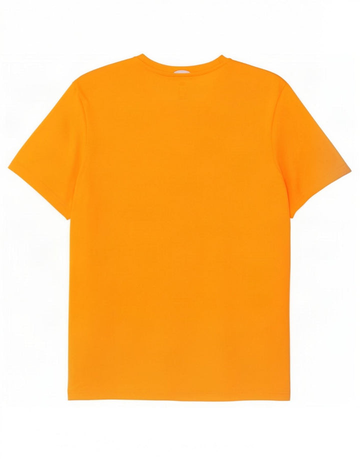 Adidas Herren Climalite T-Shirt Top Mittelorange Polyester