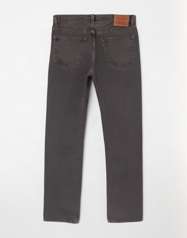 Levi's Herren 529 Low Waist Straight Jeans W32 L32 Graue Baumwolle