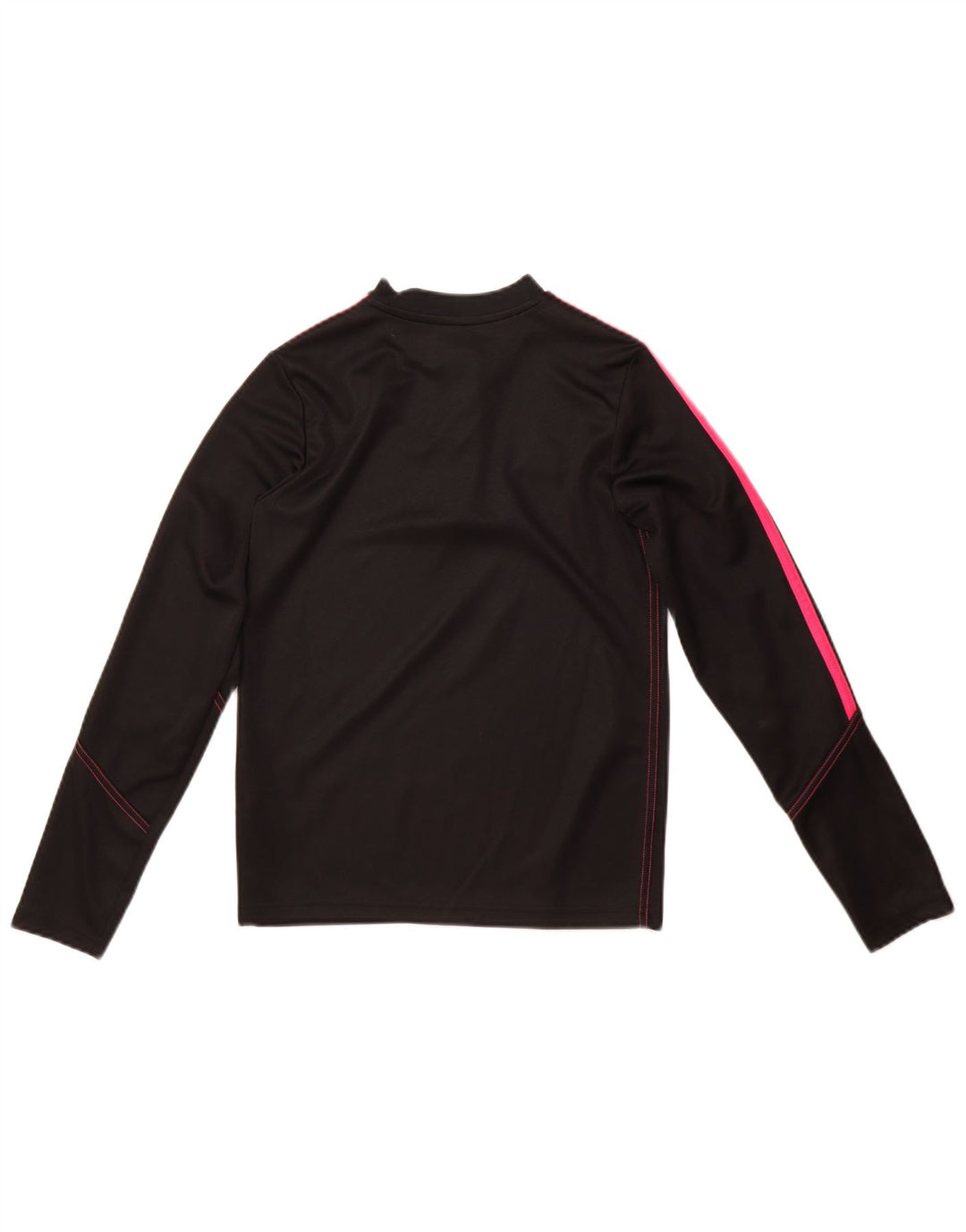 Adidas Mädchen Aeroready Zip Neck Pullover Trainingsanzug Top 11–12 Jahre Schwarz