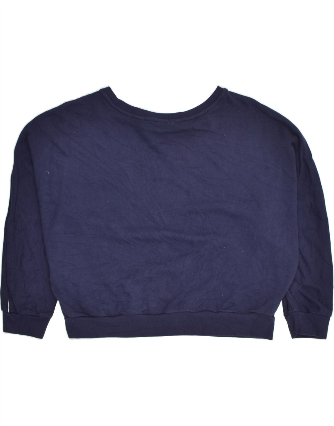 LEVI'S Womens Sweatshirt Jumper UK 14 Large Navy Blue Cotton | Vintage Levi's | Thrift | Second-Hand Levi's | Used Clothing | Messina Hembry 