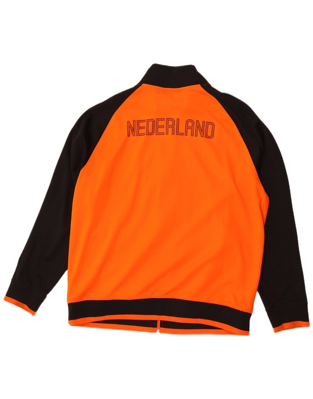 Nike Herren KNVB Graphic Trainingsanzug Top Jacke 2XL Orange Farbblock