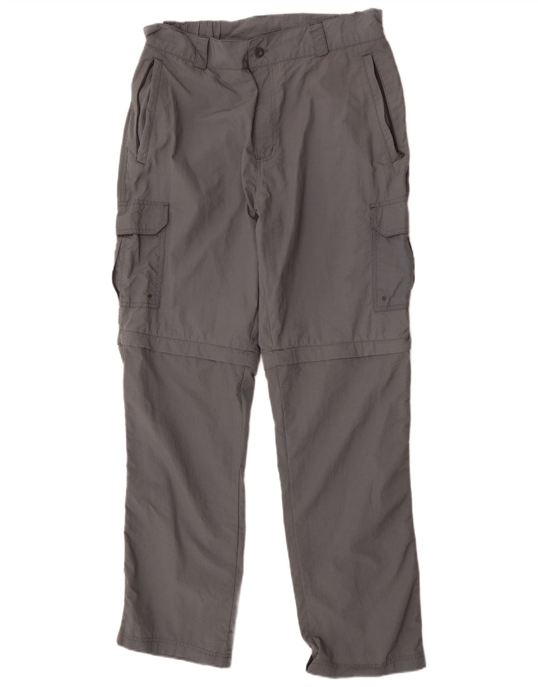 Mountain Warehouse Gerade Herren-Cargohose, W34, L31, graues Nylon