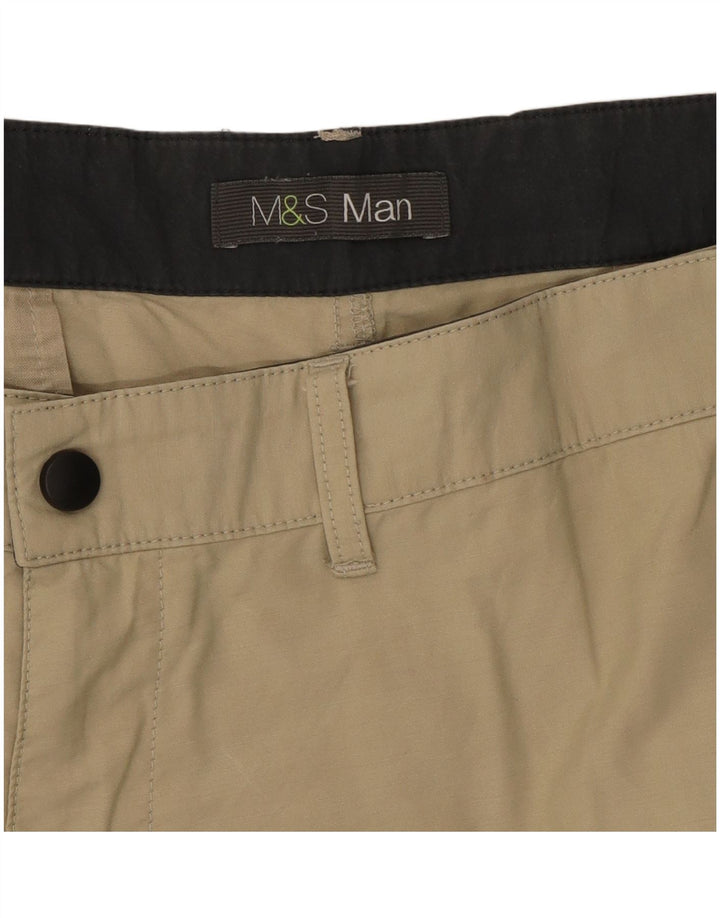 Marks & Spencer Herren Cargoshorts W38 XL Beige
