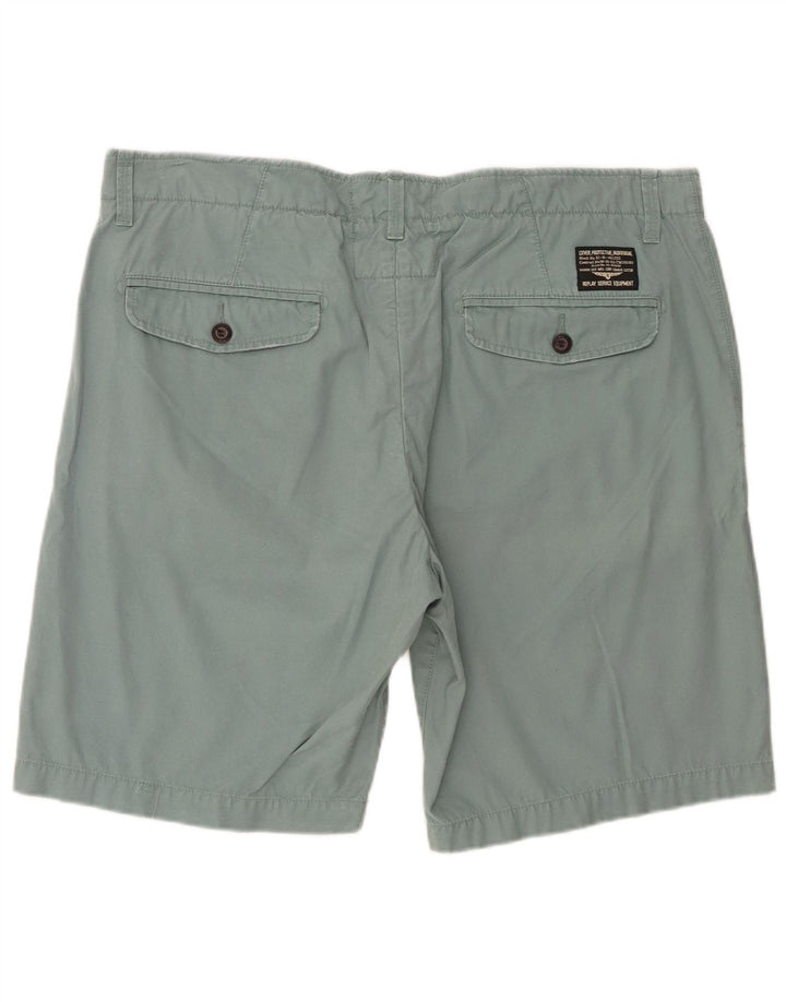 Replay Herren Regular Chino Shorts W36 Large Grün