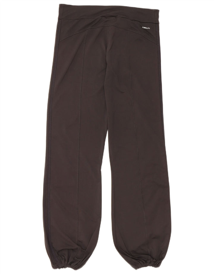 Adidas Damen Climalite Trainingshose Jogger UK 14 Medium Schwarz