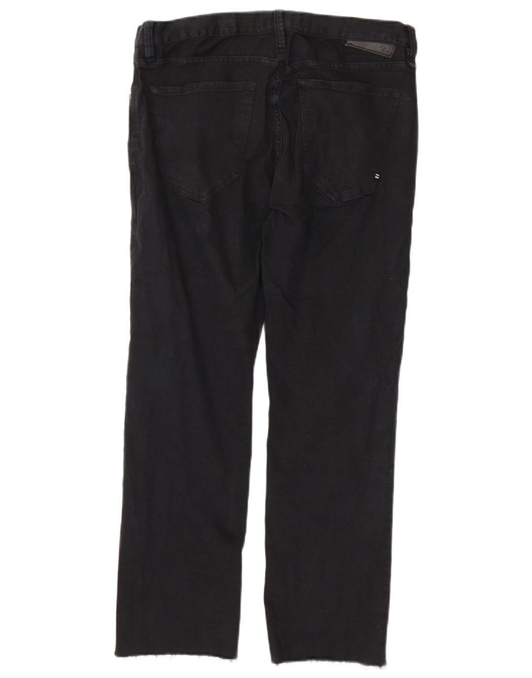 BILLABONG Herren Straight Jeans W32 L29 Schwarze Baumwolle