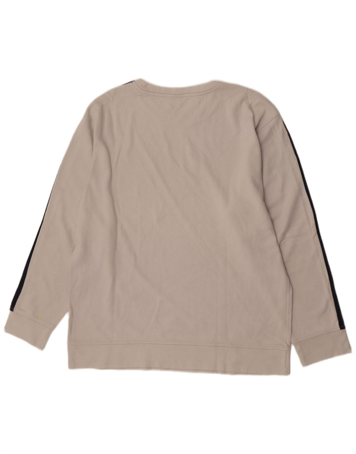 Champion Herren-Sweatshirt-Pullover XL, weiße Colourblock-Baumwolle