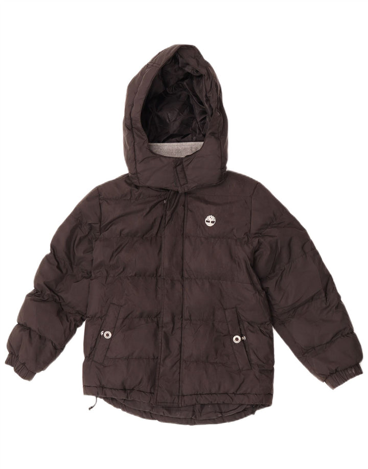 TIMBERLAND Wattierte Jacke mit Kapuze für Jungen, 10–11 Jahre, Braun