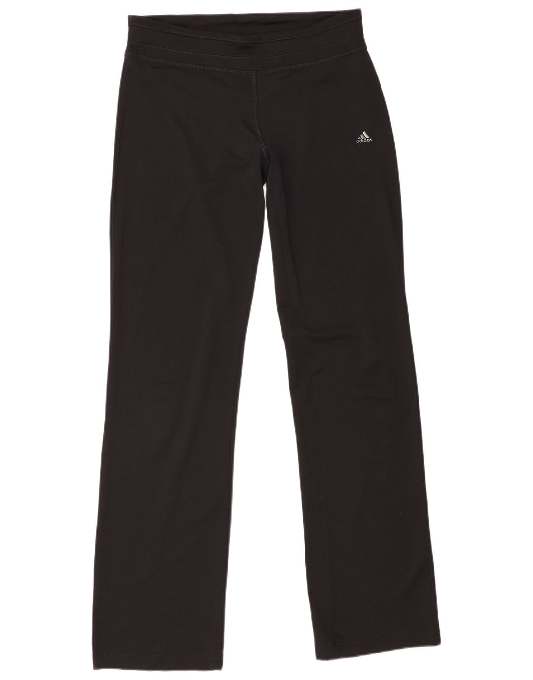 Adidas Damen Leggings UK 12/14 Medium Schwarz Polyester