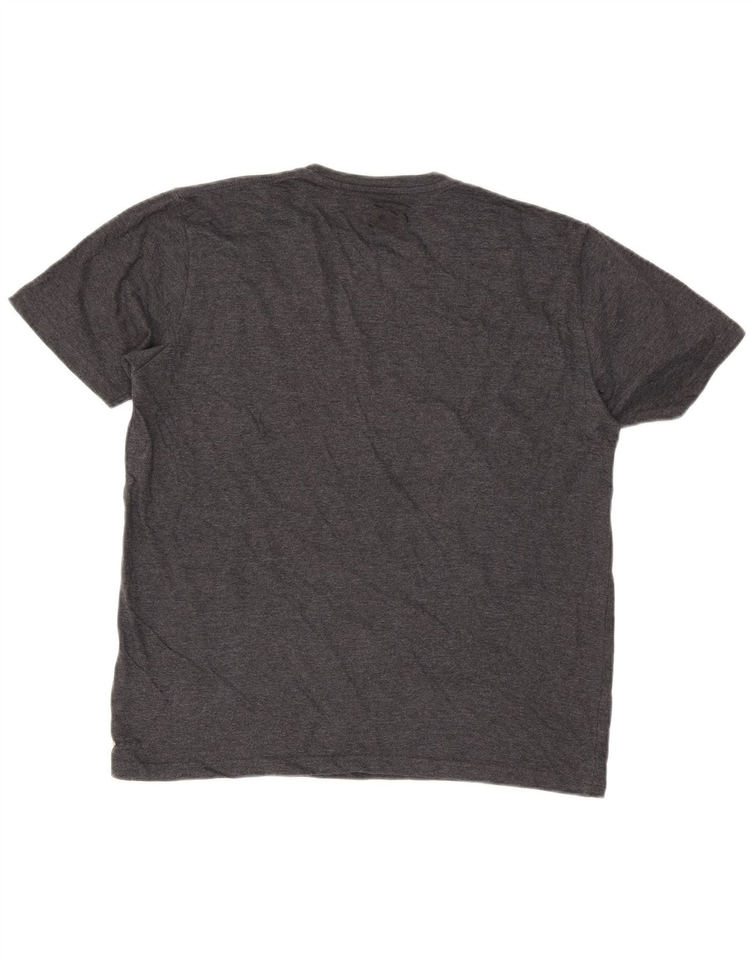 Under Armour Herren Heat Gear T-Shirt-Oberteil aus mittelgrauer Baumwolle