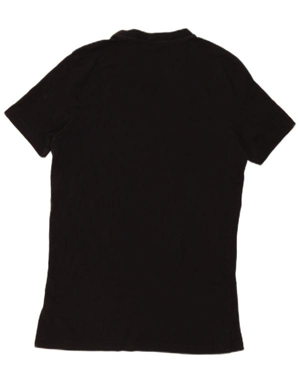 Calvin Klein Jeans Damen Grafik T-Shirt Top UK 18 XL Schwarz