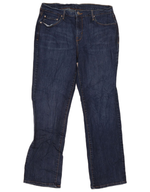 Levi's Damen Straight Jeans W32 L29 Blau