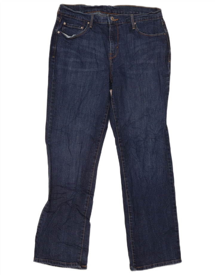 Levi's Damen Straight Jeans W32 L29 Blau