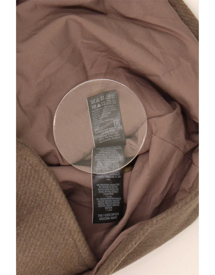 Marks & Spencer Damenmantel UK 18 XL Grau Polyester