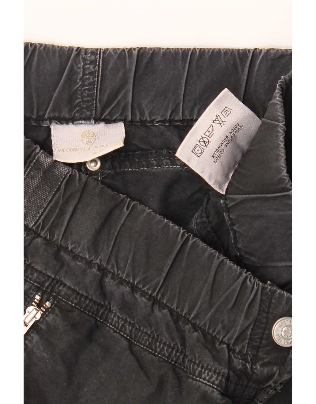 North Sails Damen Joggers Freizeithose IT 42 Medium W32 L27 Schwarz