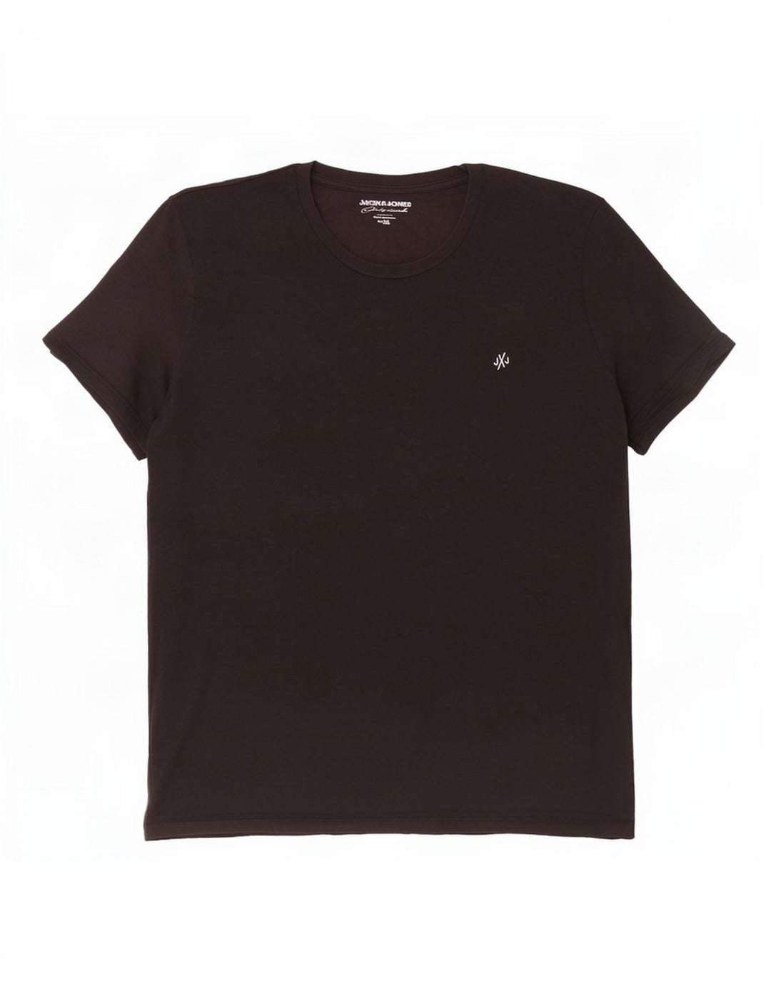 Jack & Jones Herren T-Shirt Top XL Schwarz Baumwolle