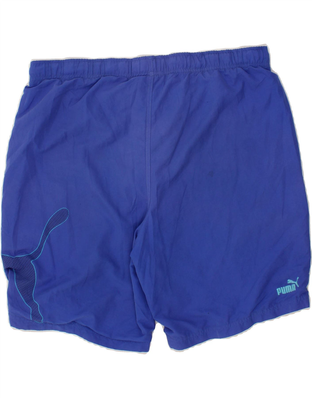 PUMA Mens Graphic Sport Shorts XL Blue Vintage Puma and Second-Hand Puma from Messina Hembry 