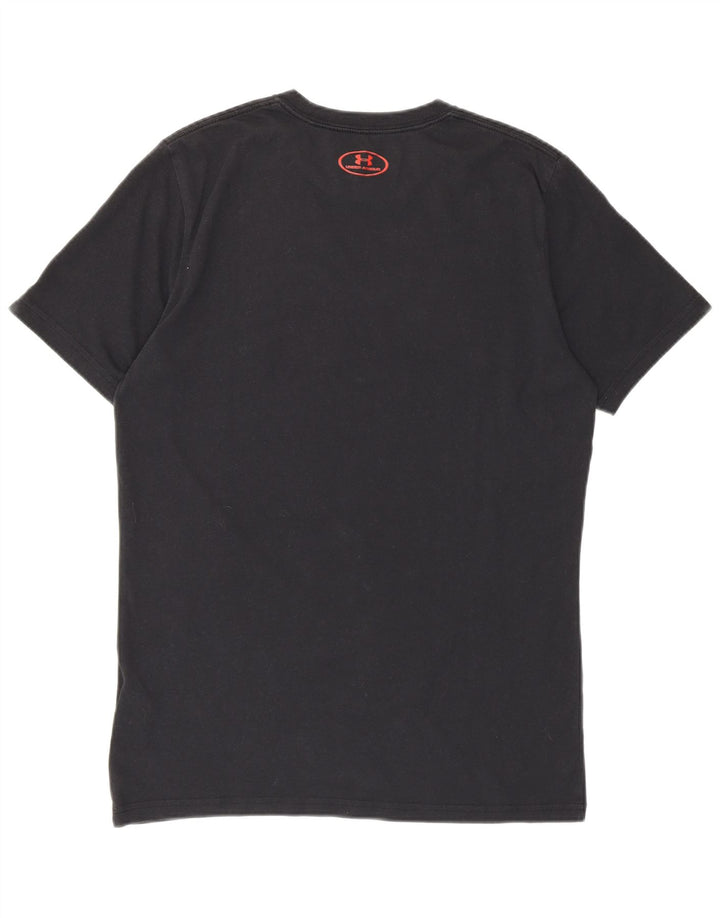 Under Armour Herren-T-Shirt mit Grafik, Größe S, schwarze Baumwolle
