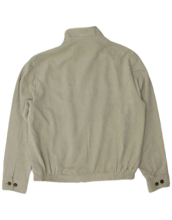Marks & Spencer Herren Bomberjacke UK 38 Mittelgrünes Polyester