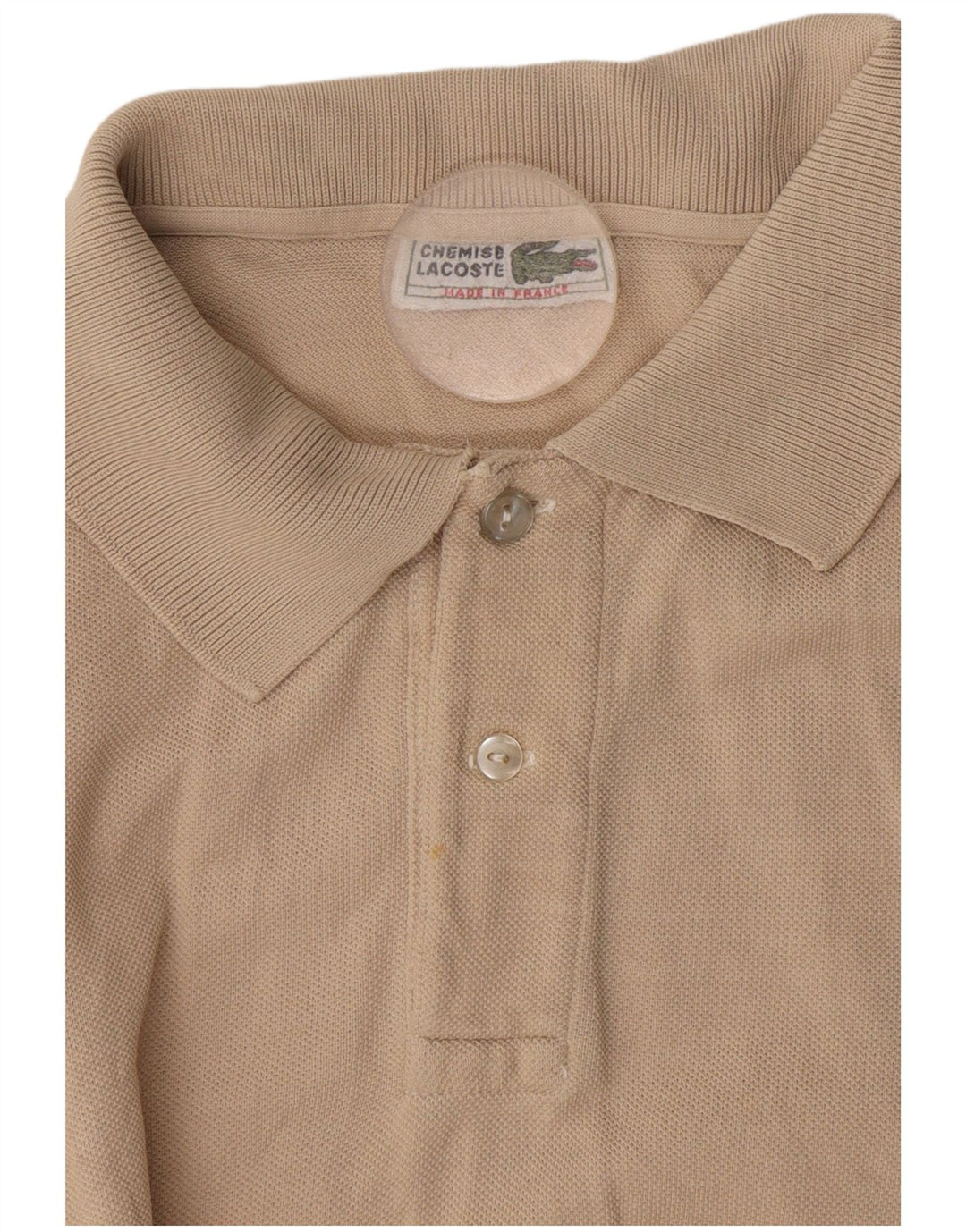 Lacoste Herren Chemises Poloshirt Mittelbeige