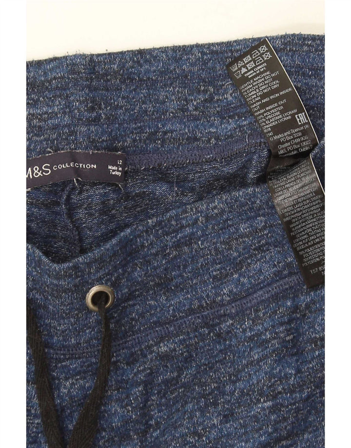 Marks & Spencer Damen-Trainingshose, Jogginghose, Größe M, Marineblau, Größe 42