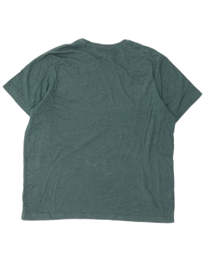 EDDIE BAUER Herren Grafik T-Shirt Top XL Grün Baumwolle