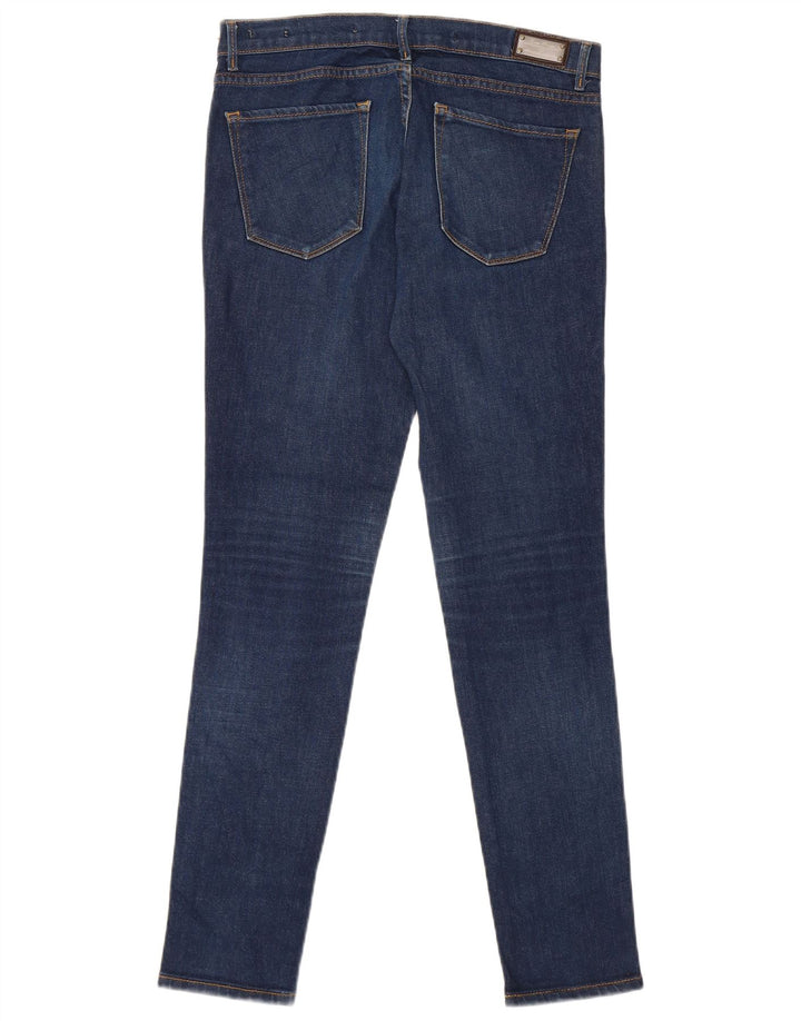 ZARA Damen Slim Jeans EU 36 XS W26 L29 Blaue Baumwolle