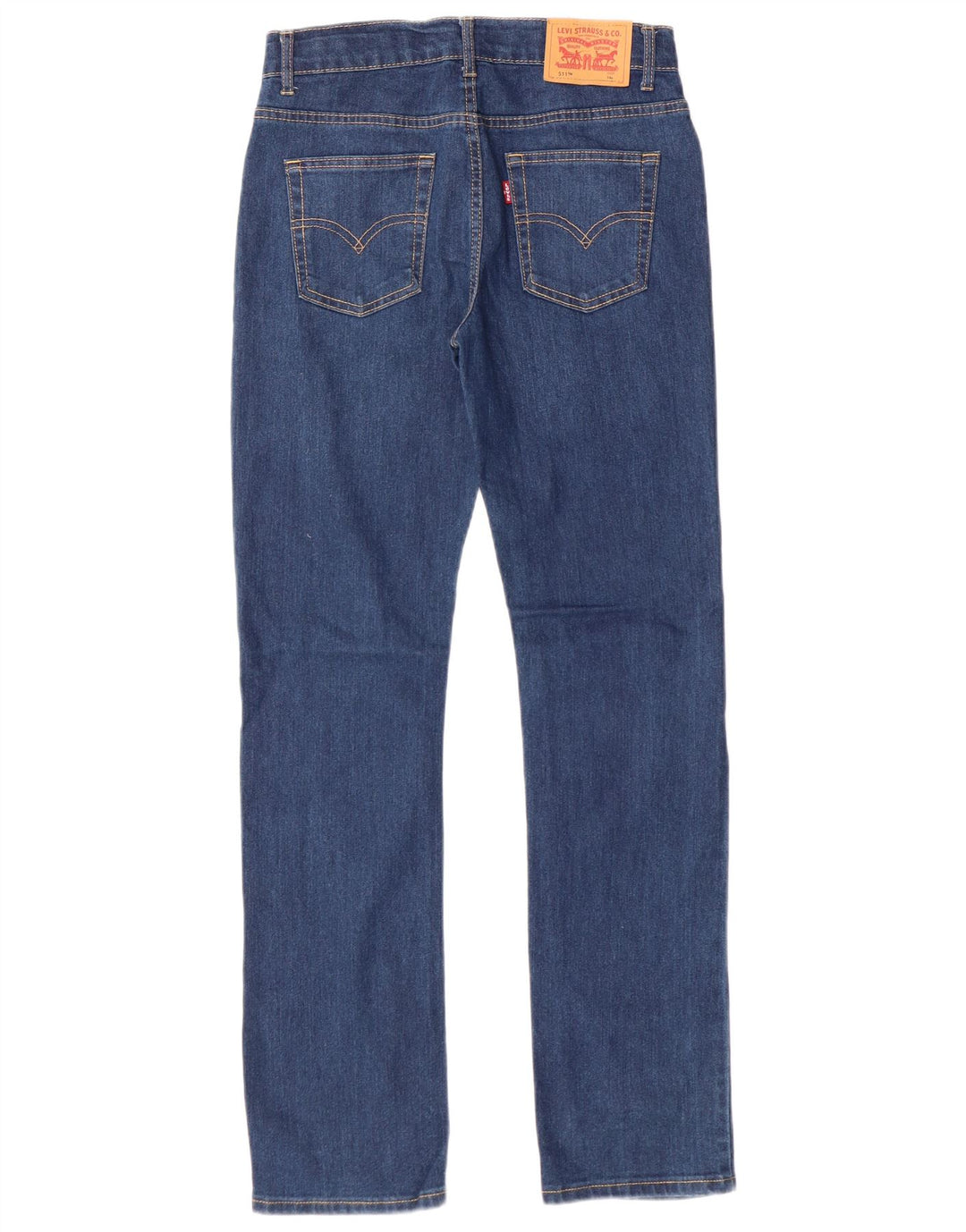 Levi's Jungen 511 Slim Jeans 13–14 Jahre W27 L30 Blaue Baumwolle