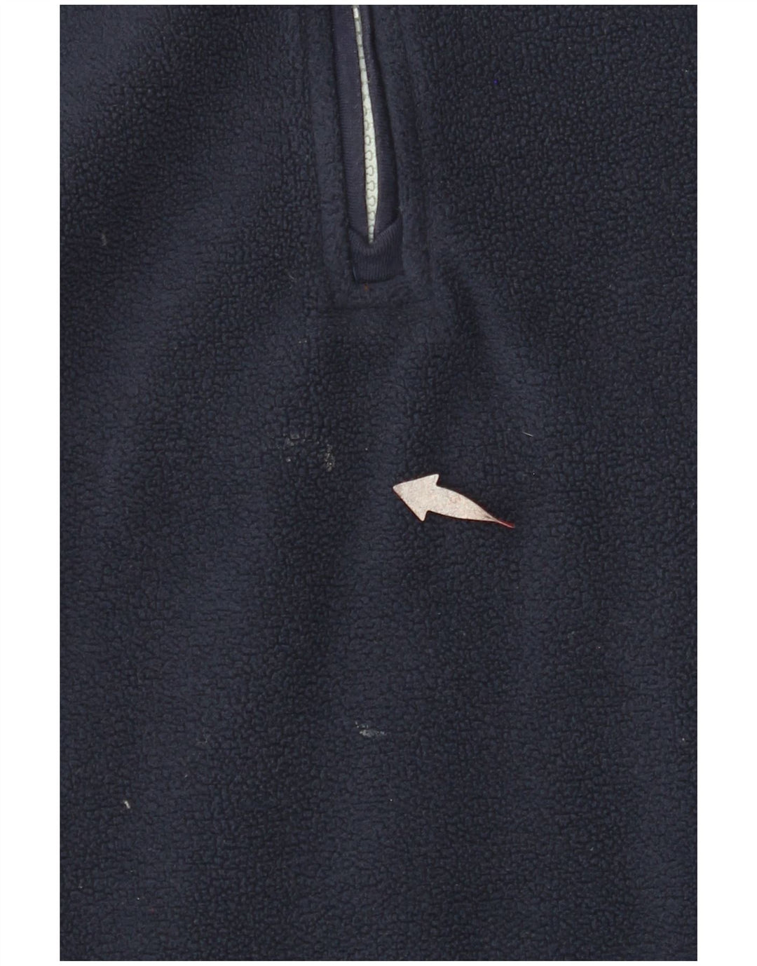 WEIRD FISH Damen-Oversize-Fleecepullover mit Reißverschluss, UK 18, XL, Marineblau