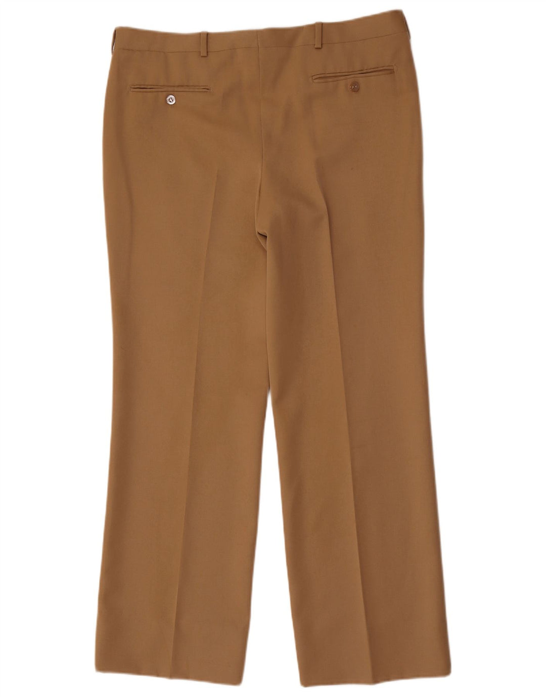 Vintage Herren gerade Anzughose W36 L30 Beige