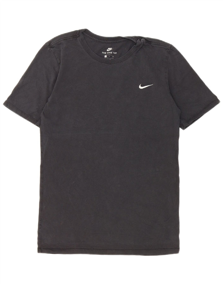 Nike Herren Athletic Cut T-Shirt Top Small Schwarz Baumwolle