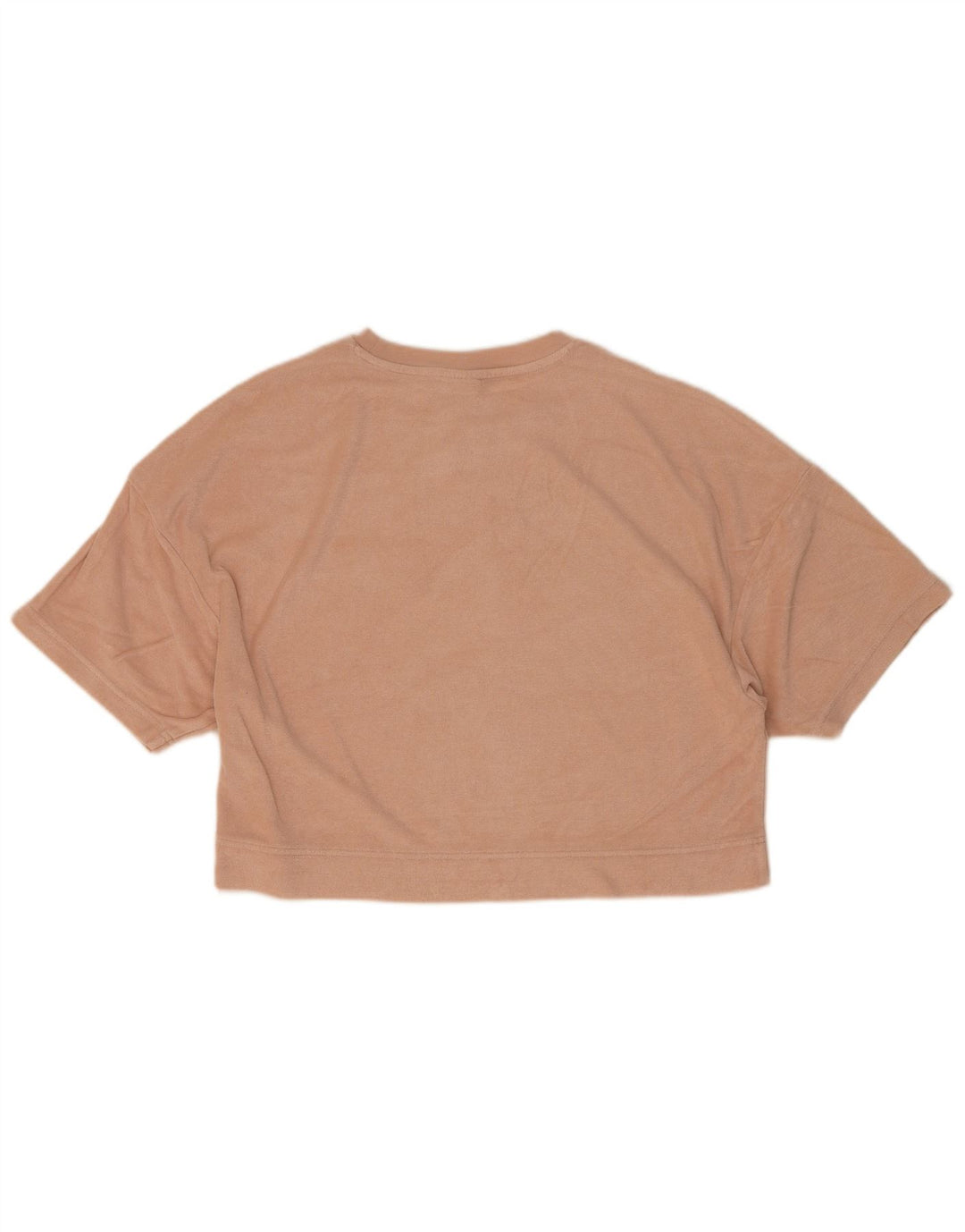 Puma Damen Crop T-Shirt Top UK 14 Mittelrosa