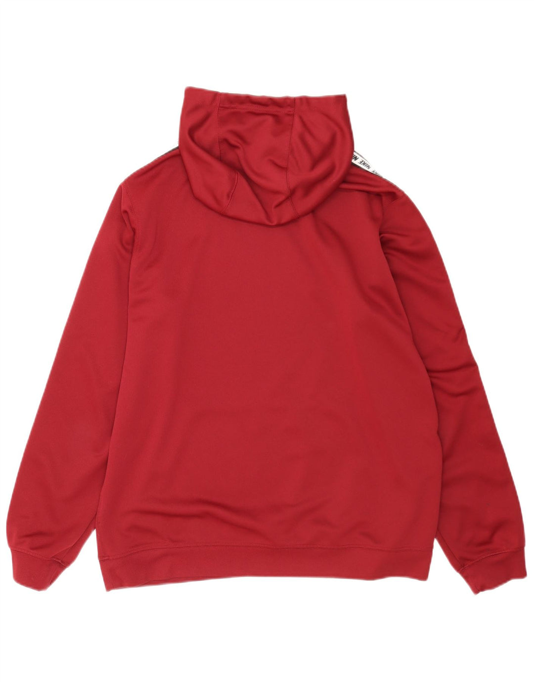 Nike Herren-Kapuzenpullover mit Grafik, groß, Burgunderrot, Polyester