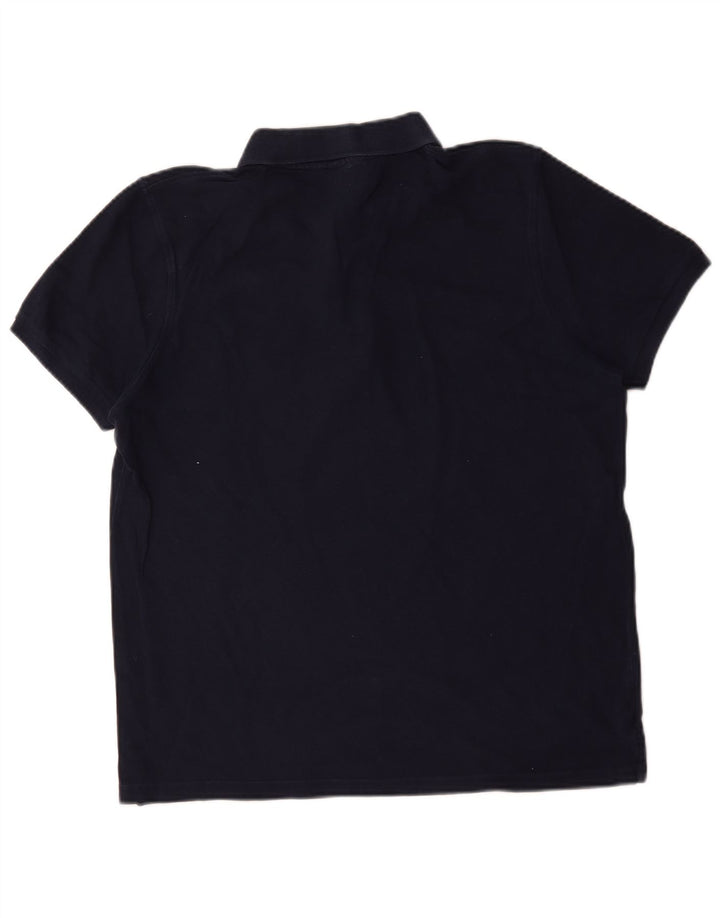 Fila Herren-Poloshirt, große marineblaue Baumwolle