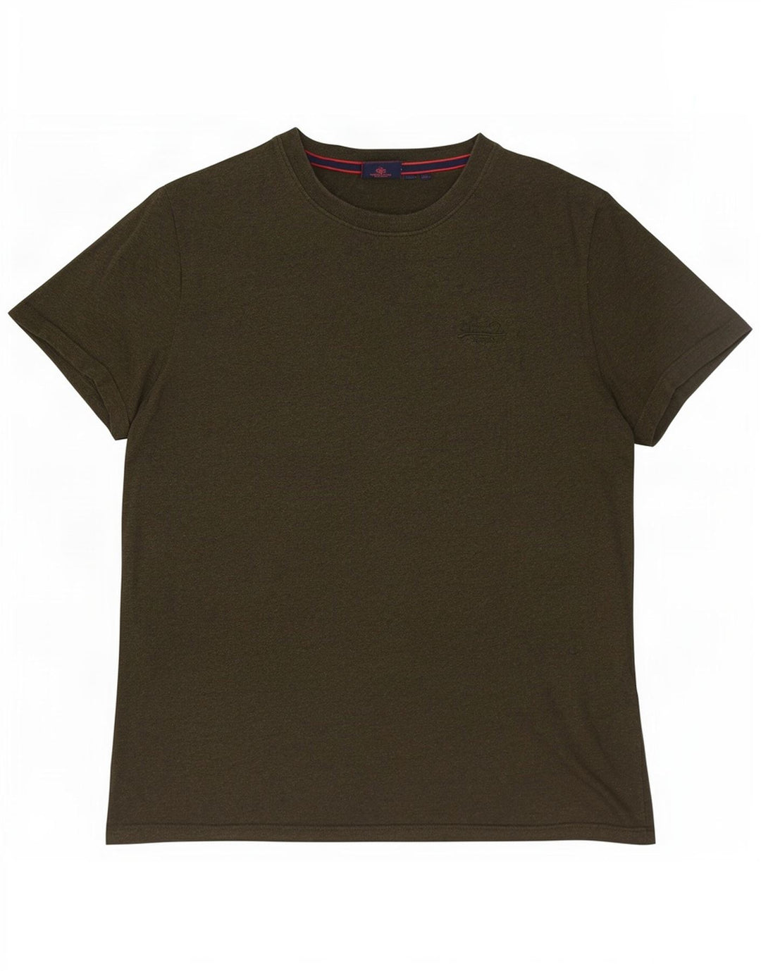 Superdry Herren T-Shirt Top XL Khaki Baumwolle